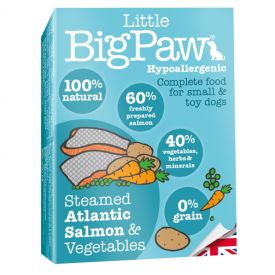 Little Big Paw Steamed Atlantic Salmon Vegetables  