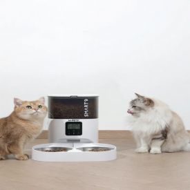 M-PETS -SMARTO Double Stainless Steel Bowl