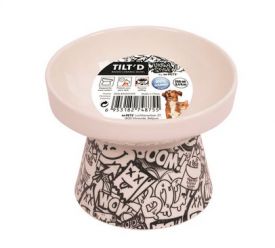 M-pets Urbanstyle Tilt'd Ceramic Bowl 