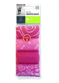 M-pets Waste Bags Rose 
