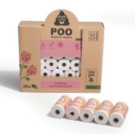 M-Pets Poo Rose Scented Waste Bags