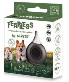 M-PETS M-pets fearless flea and tick Repeller Black