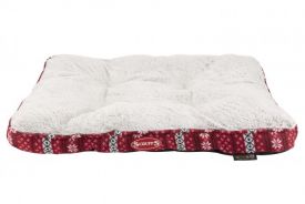 Scruffs - Santa Paws Mattress (m) Red