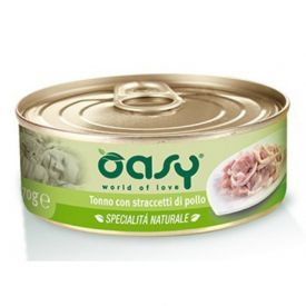 Oasy Wet Cat Tuna And Chicken Strips