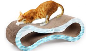 Afp Modern Cat Infinity Cardboard Scratcher