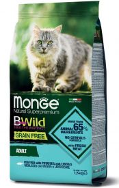 Monge Bwild Adult Cat Cod Fish
