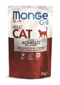 Monge Grill Cat Wet Lamb 