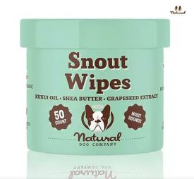 Natural Dog Company Snout Wipes