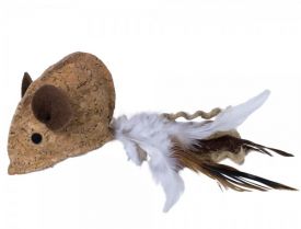 Nobby Cork Mouse With Catnip