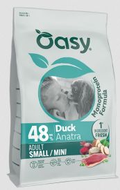 Oasy Dry Dog Monoprotein Adult Small/Mini Duck