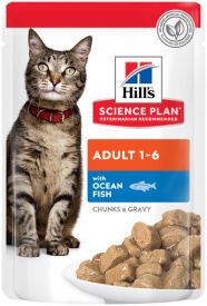 Hills Feline Adult With Ocean Fish