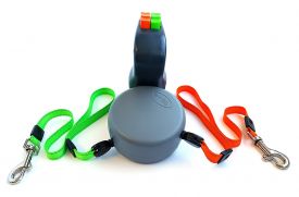 Wigzi Dual Retrectable Leash 2x3m