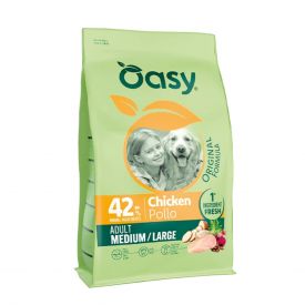 Oasy Original Dry Food For Medium And Large Adult Dogs With Chicken