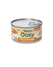 Oasy Wet Cat Natury Cooking Broth - Chicken With Cheese