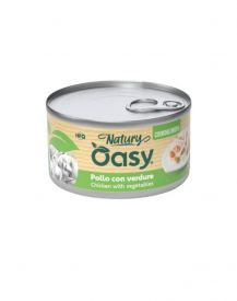 Oasy Wet Cat Natury Cooking Broth - Chicken With Vegetables