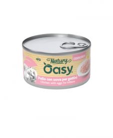 Oasy Wet Cat Natury Cooking Broth - Chicken With Eggs For Kittens