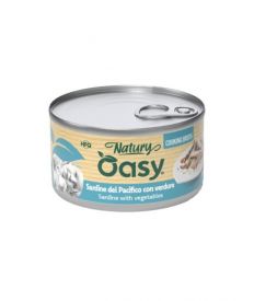 Oasy Wet Cat Natury Cooking Broth Sardines With Vegetables