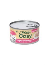 Oasy Wet Cat Natury Cooking Broth Tuna With Pink Salmon