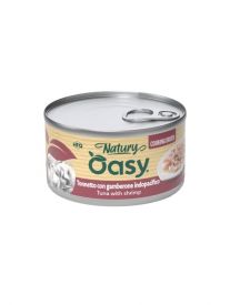 Oasy Wet Cat Natury Cooking Broth Tuna With Prawn