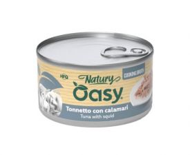 Oasy Wet Cat Natury Cooking Broth Tuna With Squid