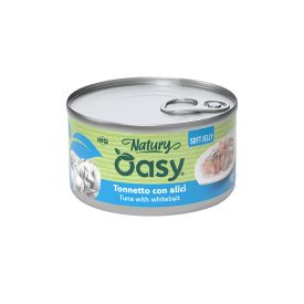 Oasy Wet Cat Natury Tuna with Whitebait in Soft Jelly