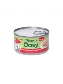 Oasy Wet Cat Natury Soft Jelly - Chicken With Prawns