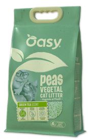 Oasy Natural Cat Litter Peas With Green Tea Scent 
