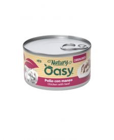 Oasy Wet Cat Natury Cooking Broth - Chicken With Beef