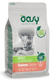 Oasy Adult Cat Sterilised Salmon