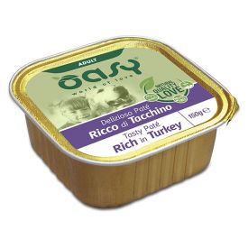 Oasy Dog Tasty Pate Adult Turkey