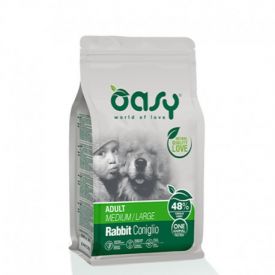 Oasy One Protein Dog Adult Rabbit Medium&large Breed