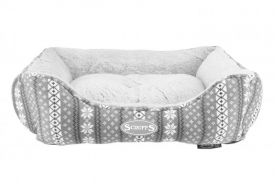 Scruffs - Santa Paws Box Bed (m) Grey