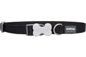 Red Dingo - Classic Black Dog Collar (20)