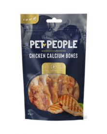 PET PEOPLE Pet People Chicken Calcium Bones 80g