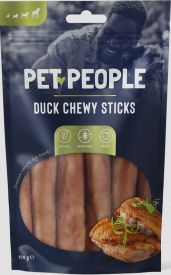 PET PEOPLE Pet People Duck Chewy Sticks 100g