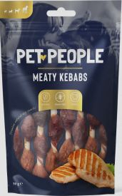 PET PEOPLE Pet People Meaty Kebabs 90g