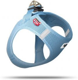 Curli Vest Air Mesh Harness Light Blue