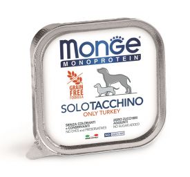 image of Monge Monoprotein Cat Wet Flakes Only Turkey 150g