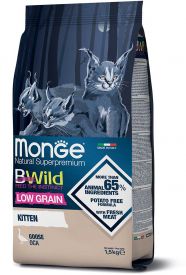 Monge Bwild Low Grain – Goose – Kitten