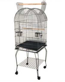 Parrot / Parakeet Cage White 52x52x140.5cm