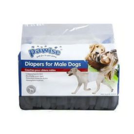 Pawise Black Disposible Male Wrap Pads