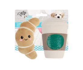 Afp Little Buddy - Croissant With Coffee