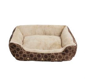 Pawise Square Dog Bed Coffee