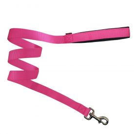 Pet Interest Leash Neoprene Handle Plain Hot Pink 