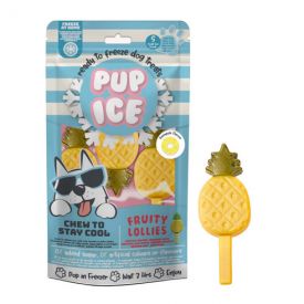 Pup Ice Fruity Lollies Pineapple
