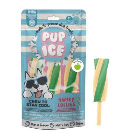 Pup Ice Twist Lollies Apple 