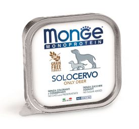image of Monge Monoprotein Dog Wet Only Deer 