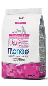 Monge Daily Line X-small Puppy & Junior Chicken 