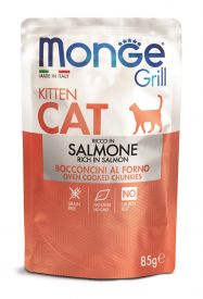 Monge Grill Cat Wet Salmon 