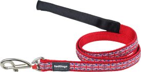Red Dingo Union Jack Lead 25mm X 1.2m
